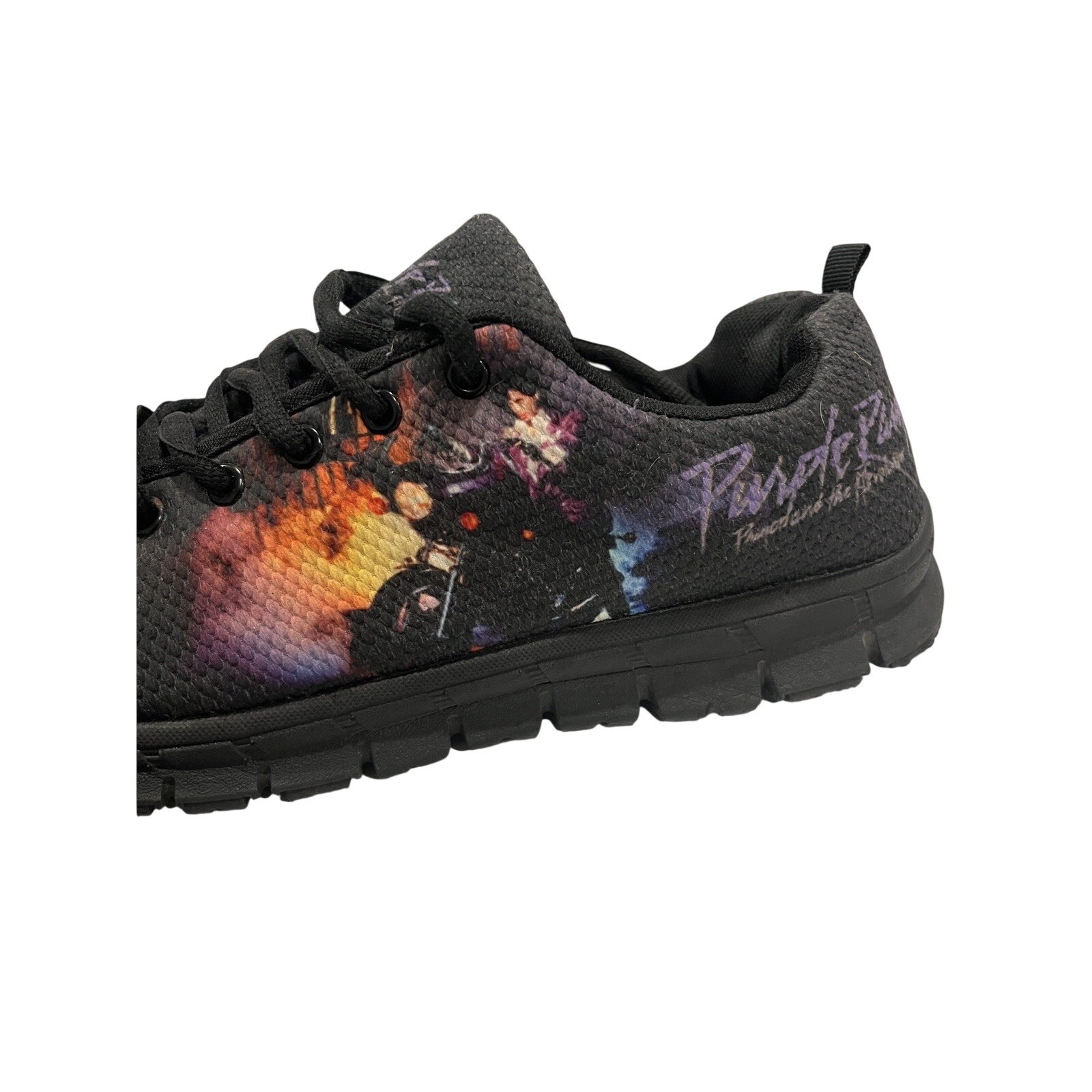 Rare Collectible Purple Rain Sneakers Featuring Prince
